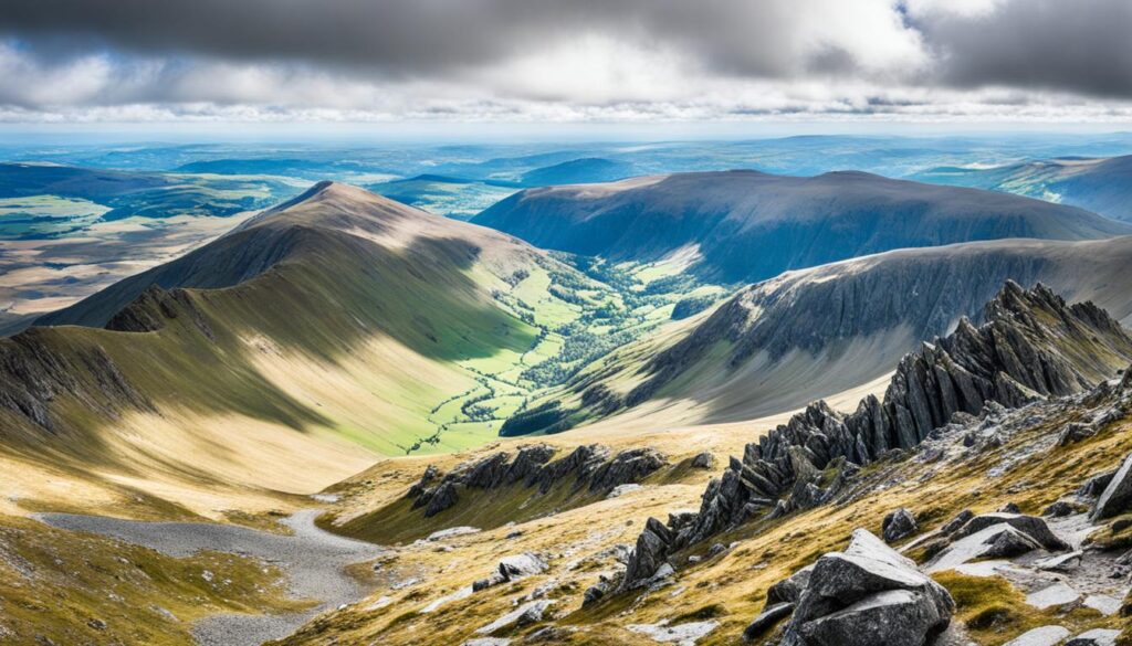 highest mountain in Wales